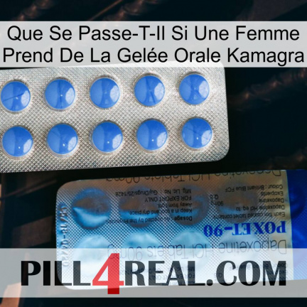 Que Se Passe-T-Il Si Une Femme Prend De La Gelée Orale Kamagra 40